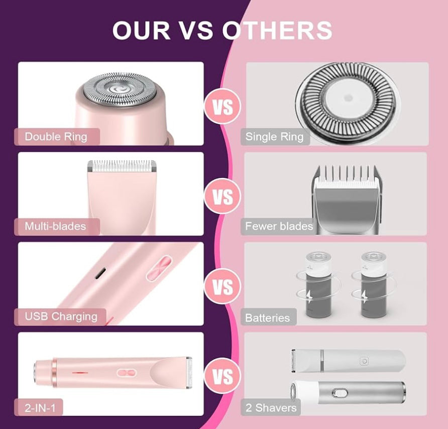 SilkTouch Dual-Function Shaver
